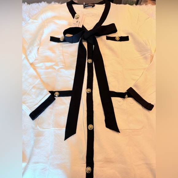 Merokeety Dresses & Skirts - MEROKEETY Women’s White Dress NWT Size XL Soft Stretch Casual Midi NWT